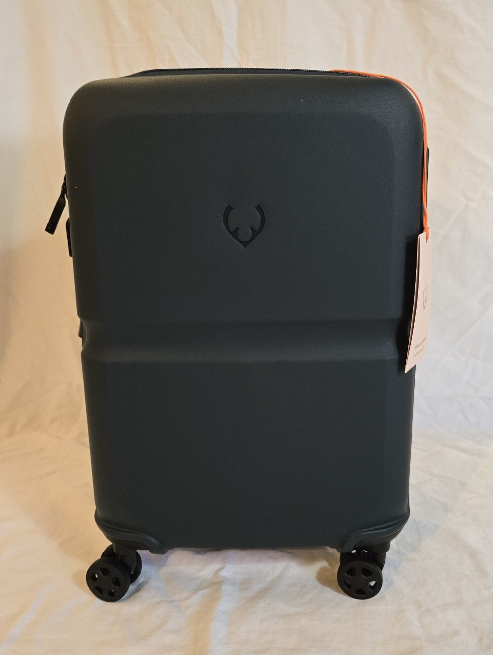 NWT Antler Single Stripe Expandable Carry-on Spinner Indigo Blue
